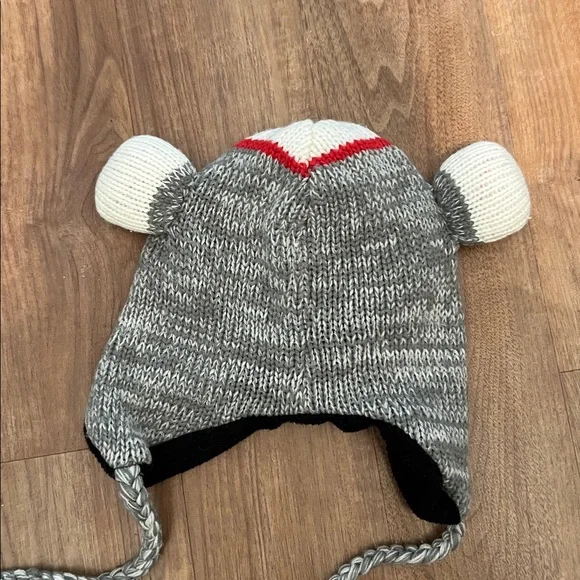 Sock Monkey Knit Hat - Picture 3 of 3